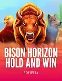 bison horizon hold and win game logo